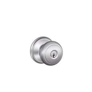  Schlage F51 626 Satin Chrome Keyed Entry Andover style 