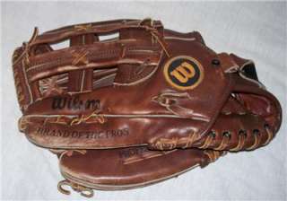 Wilson Professional Baseball Mitt Glove Extra A2916 Adult Large 