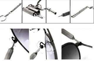 Precision Screwdriver Eyeglass Repair Tool Keychain #2408  