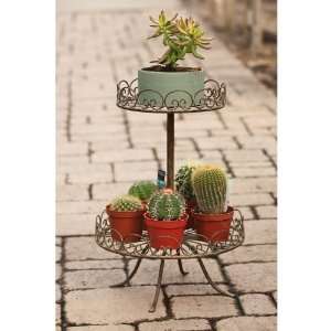  Evergreen Garden,Two tier Plant Stand