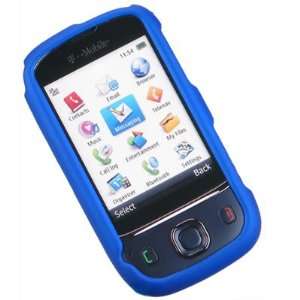  Crystal Hard BLUE Rubberized Cover Case for Huawei Tap T 