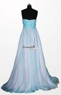 2011 New Pink&Blue Chiffon Evening Party Dresses@  