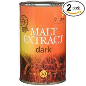 Muntons Malt Extract, Liquid, Unhopped Dark, 3.5 Pound Cans (Pack of 2 