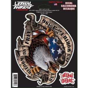  Lethal Threat Freedom Isnt Free Decal LT90140 Automotive