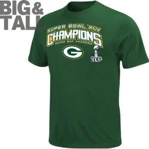  Green Bay Packers Big & Tall Super Bowl XLV Champions Choice 
