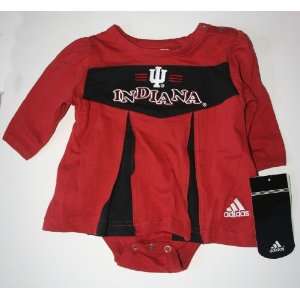  Adidas Indiana University IU Girl Baby/Infant Dress Size 
