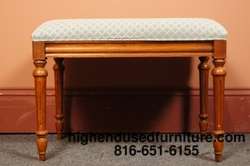 THOMASVILLE Pageantry Upholstered Vanity Bench  