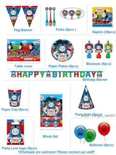 Thomas Friends Birthday Party Paper Plate NEW Design x6  
