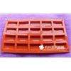 New Silicone Oblong Chocolate Cake Soap Mold Mould L45  