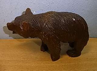 Vintage German Wood Carved Bear Black Forest #BE1  