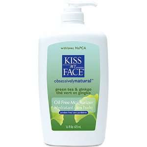   Kiss My Face Green Tea & Ginkgo Oil Free Moisturizer 16 Fl Oz. Beauty