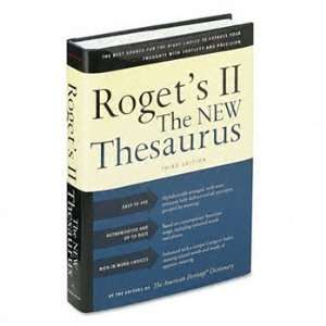   The New Thesaurus THESAURUS,ROGETS II NEW (Pack of5)