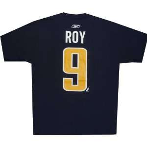  Buffalo Sabres Derek Roy Navy Name and Number T Shirt 