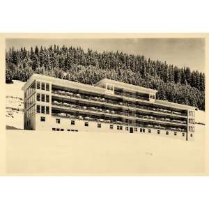   Spa Hotel Davos Switzerland   Original Photogravure