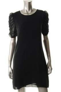 Theory NEW Black Career Dress Silk Sale 6  