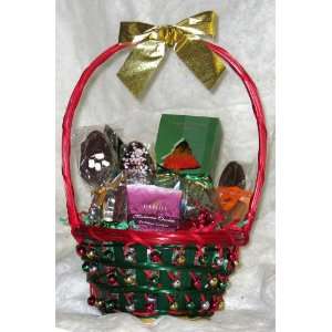 Christmas Balls Goody Basket Small  Grocery & Gourmet Food