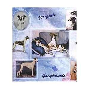  Whippet and Greyhound Gift Wrap