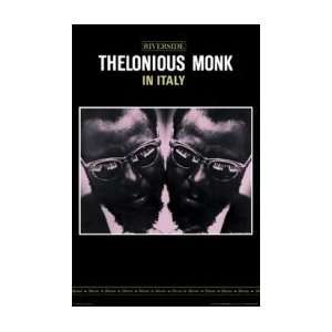  THELONIOUS MONK In Italy Music Poster