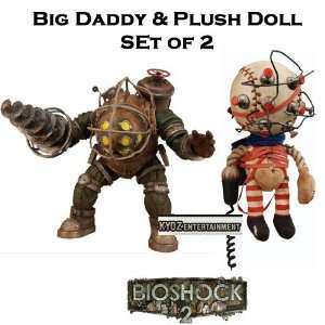   NECA Bioshock Big Daddy and Plush Doll Set of 2 Toys & Games