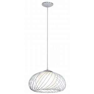  Thebe Collection 1 Light 15 Chrome Pendant Light 90754A 