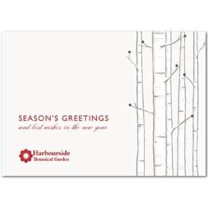   Business Holiday Cards   Simple Birch By Elum