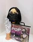 King Of Pop Kit Wig Mask Glove Glasses Michael Jackson By Elope