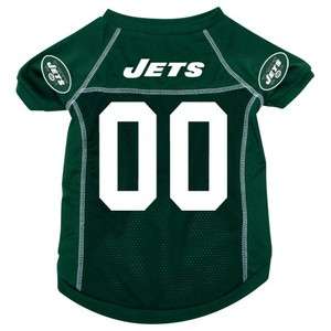 New York Jets NFL Pet Dog Green Jersey Shirt M  