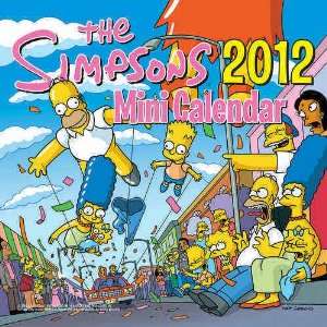 The Simpsons 2012 Mini Wall Calendar