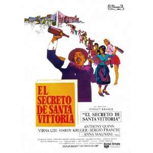  The Secret of Santa Vittoria   Movie Poster   27 x 40 