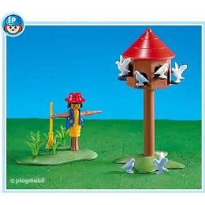  Playmobil Pigeon Loft and Scarecrow #7752 Toys & Games