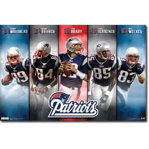  New England Patriots   2011 Team Poster 