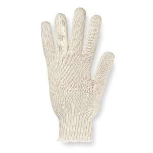  Gloves, Economy Poly/Cotton Blend Glove,Knit,Natural,Small 