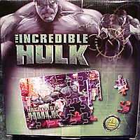Marvel The Incredible Hulk Puzzle Floor Mat Jumbo NIB  