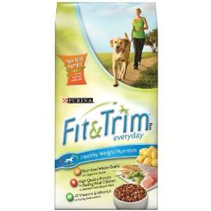 Purina Fit & Trim Dog Food, Healthy Weight Nutrition, 17.6 lbs (Pack 