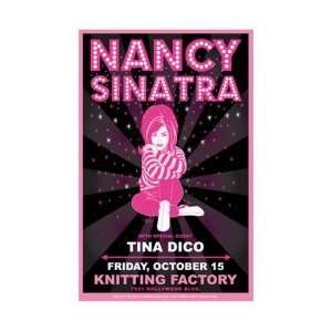  NANCY SINATRA   Limited Edition Concert Poster   by Darren 
