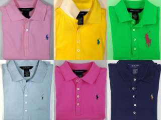   LAUREN size 5 short sleeve polo shirt various styles & colors  