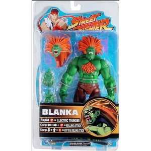  Street Fighter Round 2 Blanka Action Figure (Green Version 