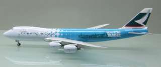   400 Cathay Pacific Cargo Boeing 747 8 Hong Kong Trader die cast  