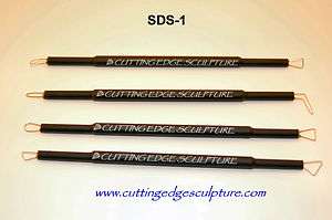 SET OF 4 FINE LINE SCULPTING MODELING TOOLS CLAY WAX CARVING  