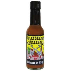 Arizona Gunslingers Habanero and Mango Pepper Sauce (Case 12 / 5oz 