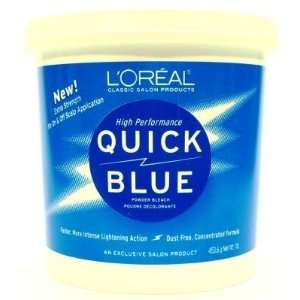  LOreal Quick Blue Powder Bleach 1 Lb (Case of 6) Beauty