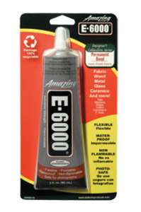 ECLECTIC E 6000 CRAFT Self Leveling Cement Glue 2 oz  