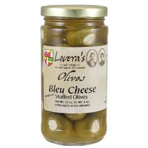 Loveras Bleu Cheese Stuffed Olives   12oz  Grocery 