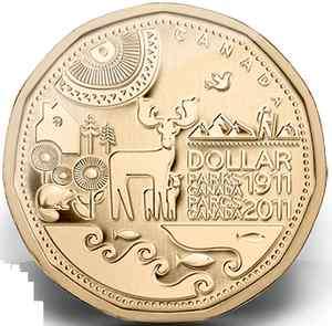 2011 Parks Canada Centennial $1 Coin (Uncirculated Loonie)  