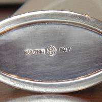 Lino Sabattini Vase Candlestick Silver Plate Italy  