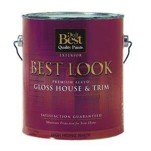   Gloss House & Trim Paint, EXT GLOSS WHITE PAINT