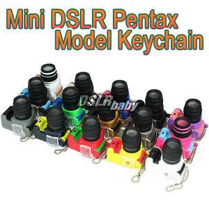 Mini Hot Shoe Pentax Kr K r Camera Keychain Colorful Miniature Toy 