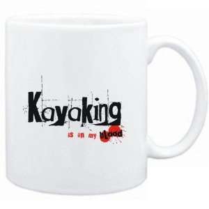    Mug White  Kayaking IS IN MY BLOOD  Sports