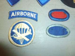   WWII U.S. Army Military Patches Airborne 11th Division Philippines