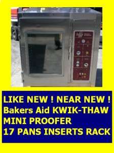 New Bakers Aid KWIK THAW MINI PROOFER 17 Pans Insert  